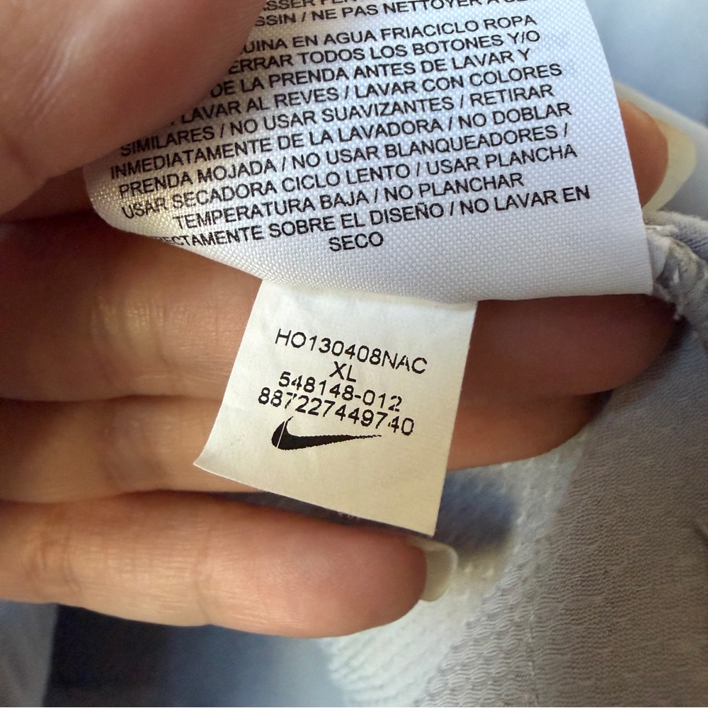 Nike Element Shield Light Gray Full-Zip Running J… - image 5